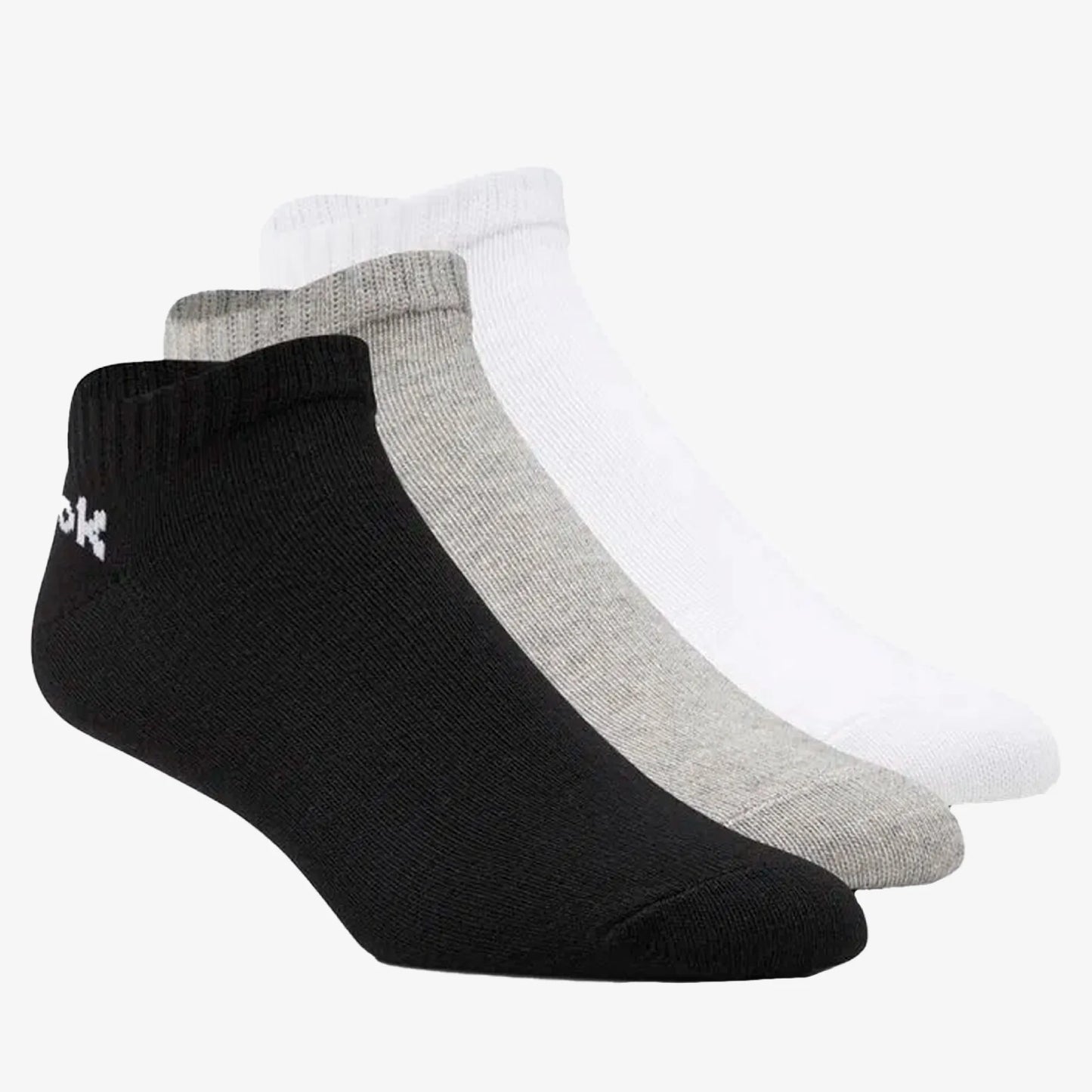 Medias Reebok Unisex Blanco Negro Rojo