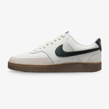 Tenis Nike Court Vision Hombre Blanco Negro