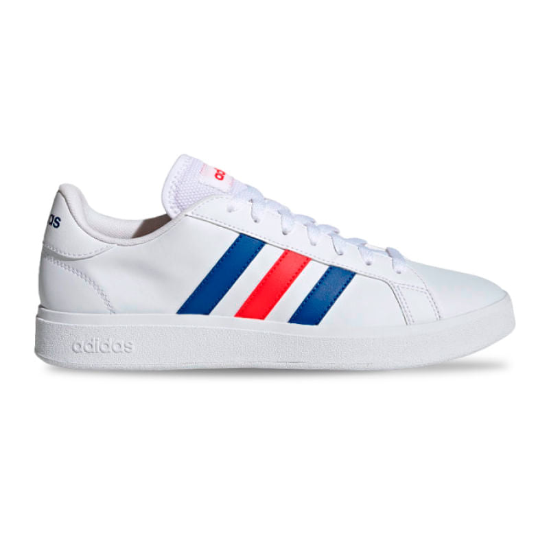 Tenis Adidas Grand Court Hombre Blanco