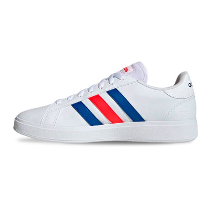 Tenis Adidas Grand Court Hombre Blanco