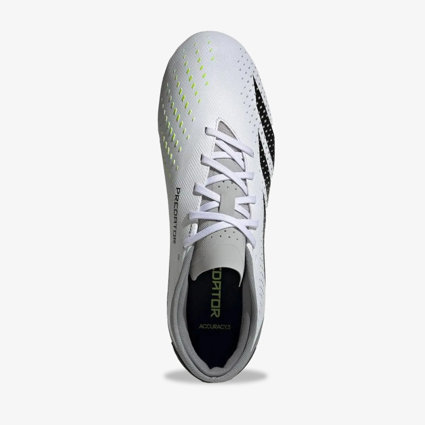 Guayo Adidas Predator Accuracy 3 Hombre Blanco Verde