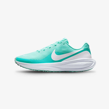 Tenis Nike Revolution 8 Mujer Verde Blanco