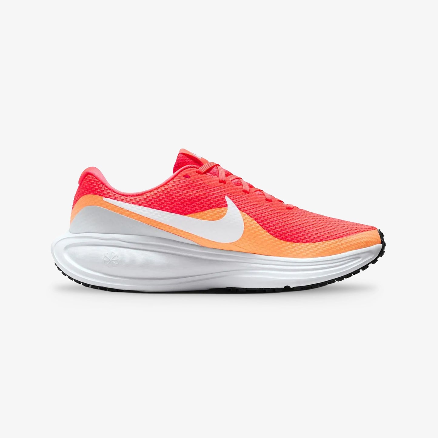 Tenis Nike Revolution 8 Mujer Naranja Blanco