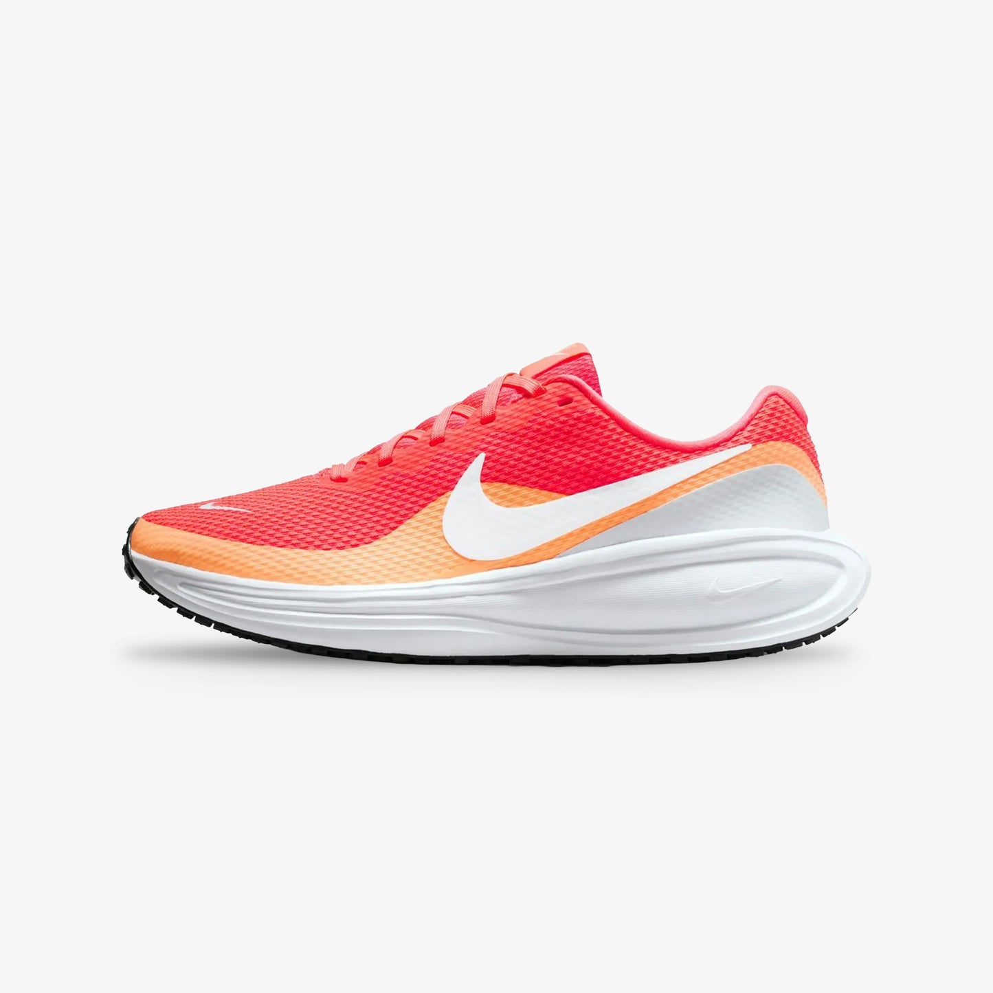 Tenis Nike Revolution 8 Mujer Naranja Blanco