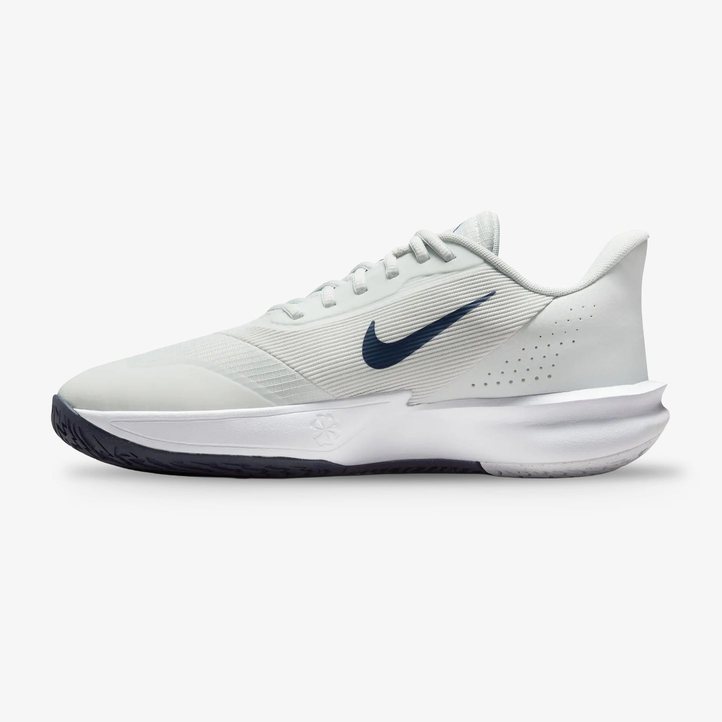 Tenis Nike Precision 7 Hombre Blanco Gris