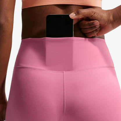 Lycra Nike One Seamless Front Mujer Rosado