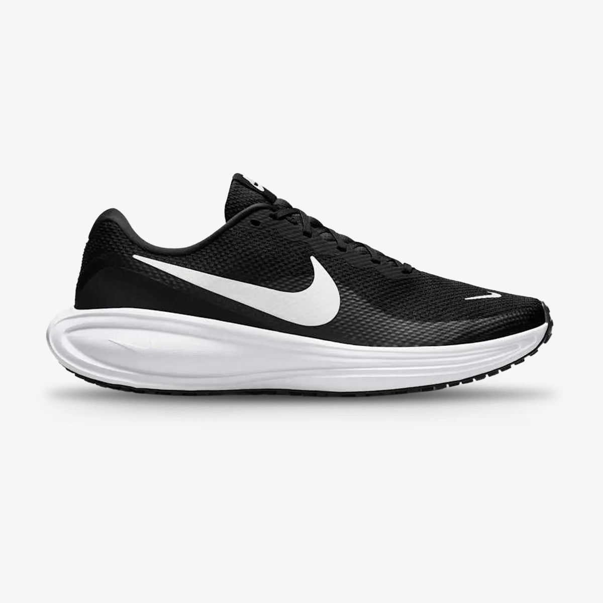 Tenis Nike Revolution 8 Hombre Negro Blanco