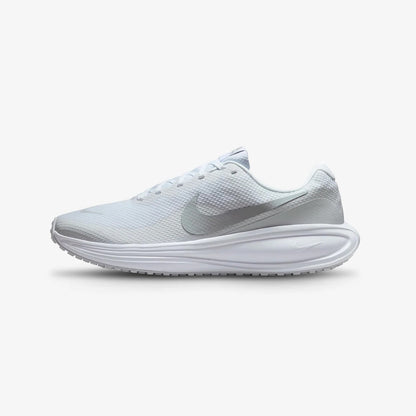 Tenis Nike Revolution Hombre Blanco Gris