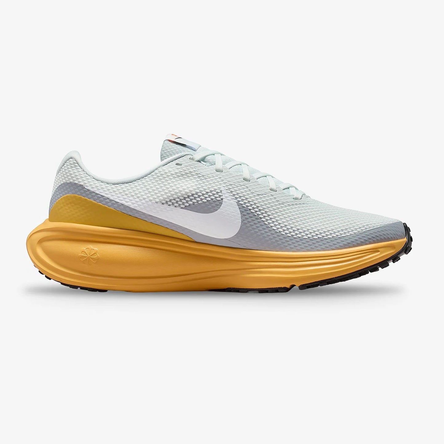 Tenis Nike Revolution 8 Hombre Gris Naranja