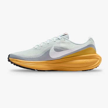 Tenis Nike Revolution 8 Hombre Gris Naranja