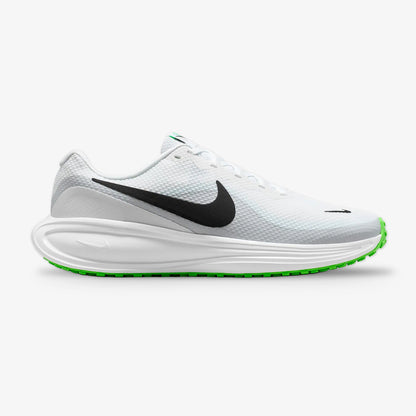 Tenis Nike Revolution 8 Hombre Blanco Verde