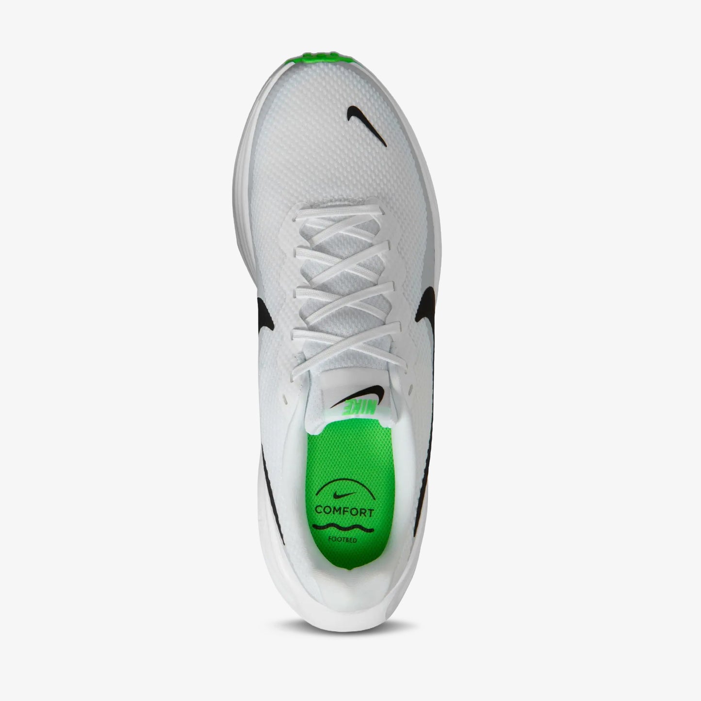 Tenis Nike Revolution 8 Hombre Blanco Verde