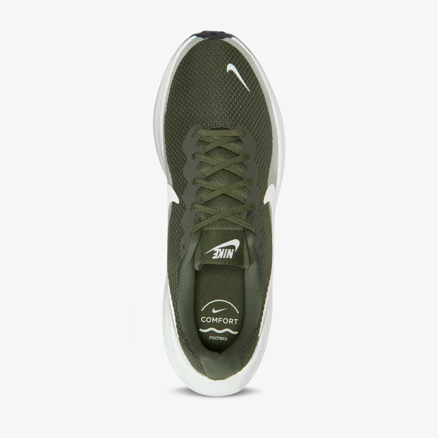 Tenis Nike Revolution 8 Hombre Verde Blanco