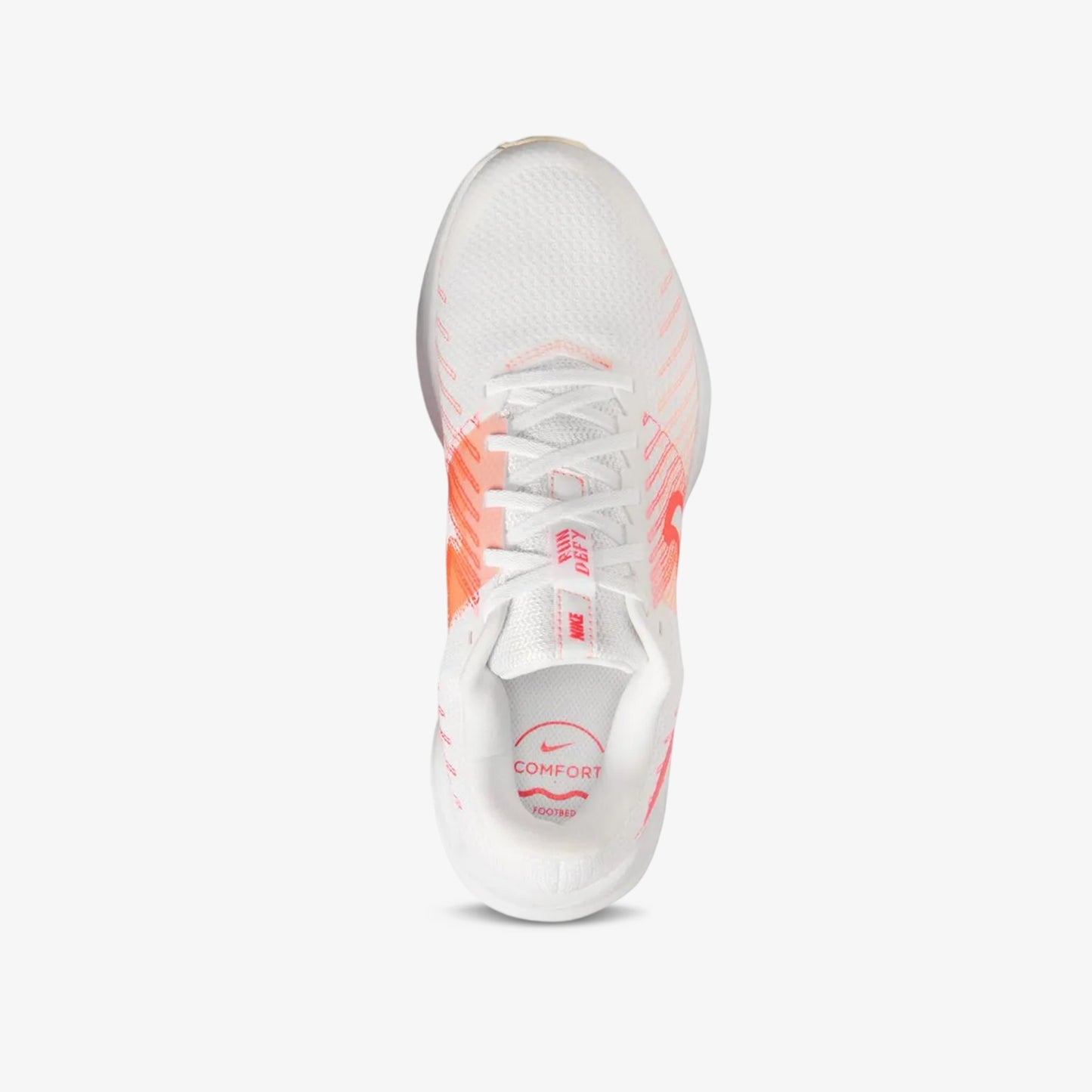 Tenis Nike Run Defy Mujer Blanco Rosa
