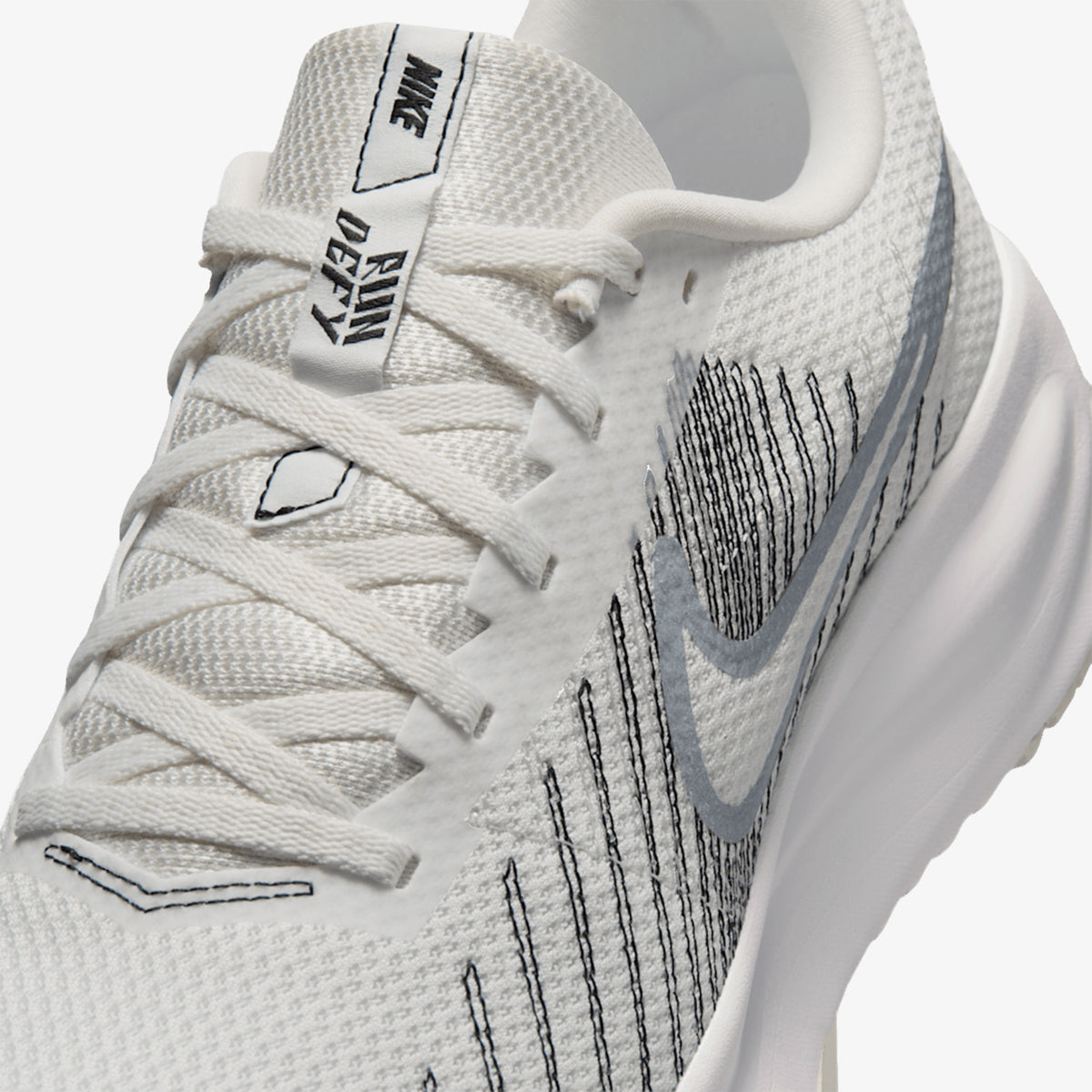 Tenis Nike Run Defy Hombre Blanco Gris