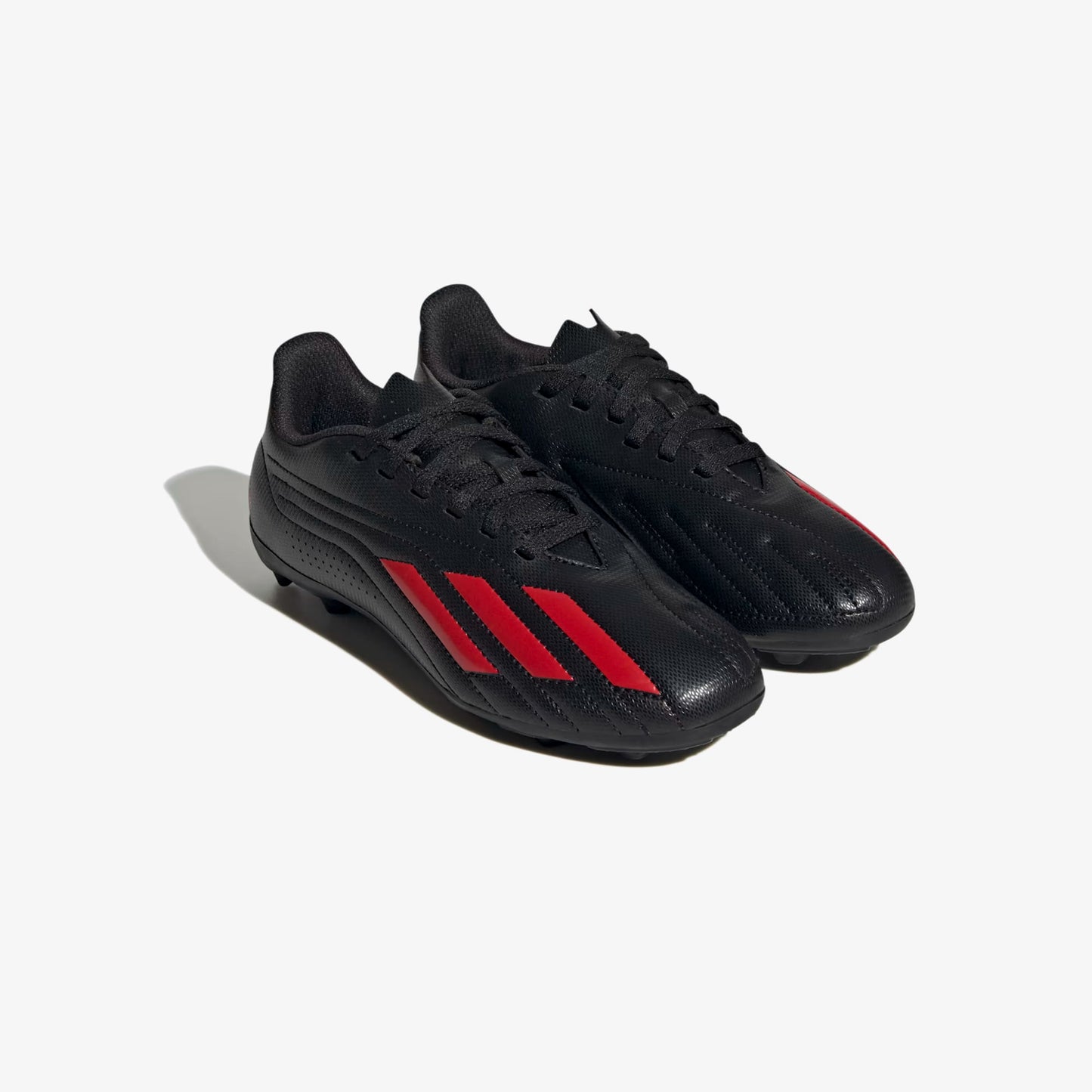 Guayos Adidas Deportivo II Junior Negro Rojo