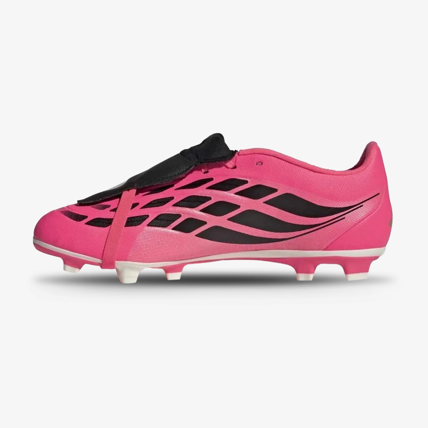 Guayos Adidas Predator Club Hombre Rosado Negro
