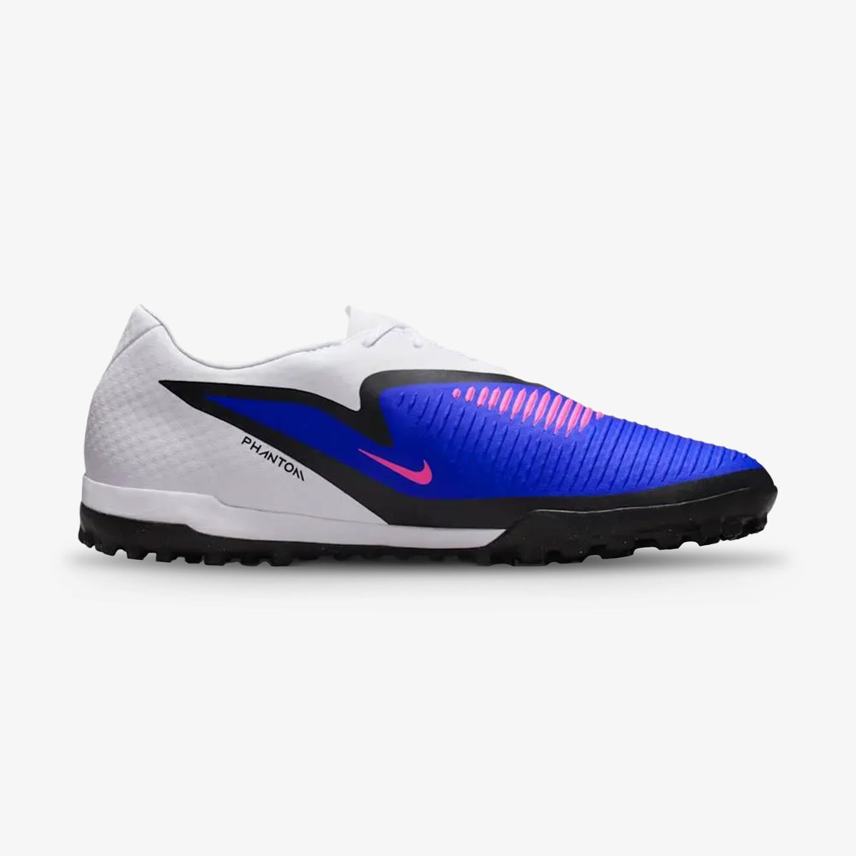 Guayos Sintetica Nike Phantom 6 Hombre Blanco Azul