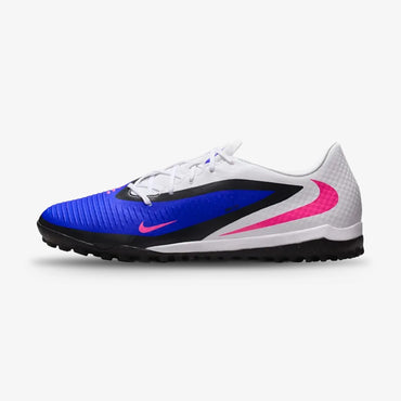 Guayos Sintetica Nike Phantom 6 Hombre Blanco Azul