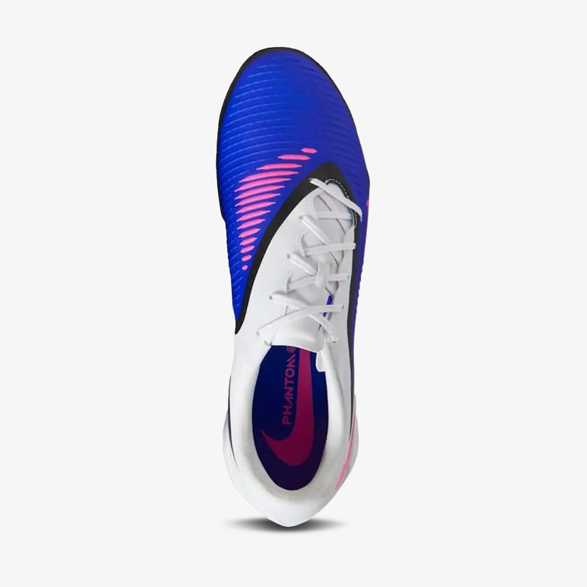 Guayos Sintetica Nike Phantom 6 Hombre Blanco Azul
