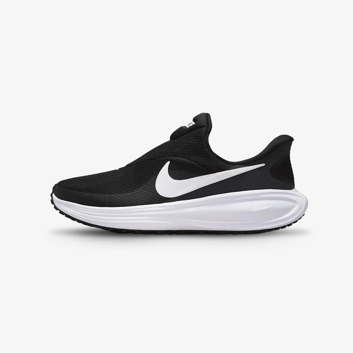 Tenis Nike Revolution 8 Easyon Mujer Negro Blanco