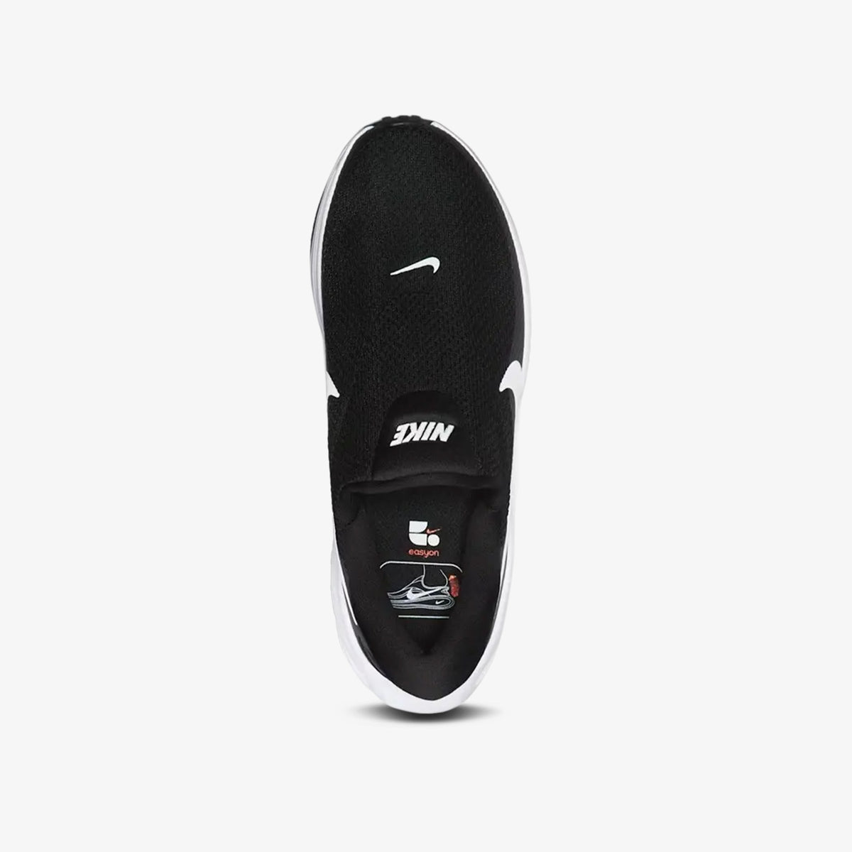 Tenis Nike Revolution 8 Easyon Mujer Negro Blanco