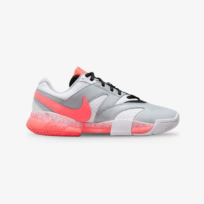 Tenis Nike Court Lite 4 Mujer Blanco Gris