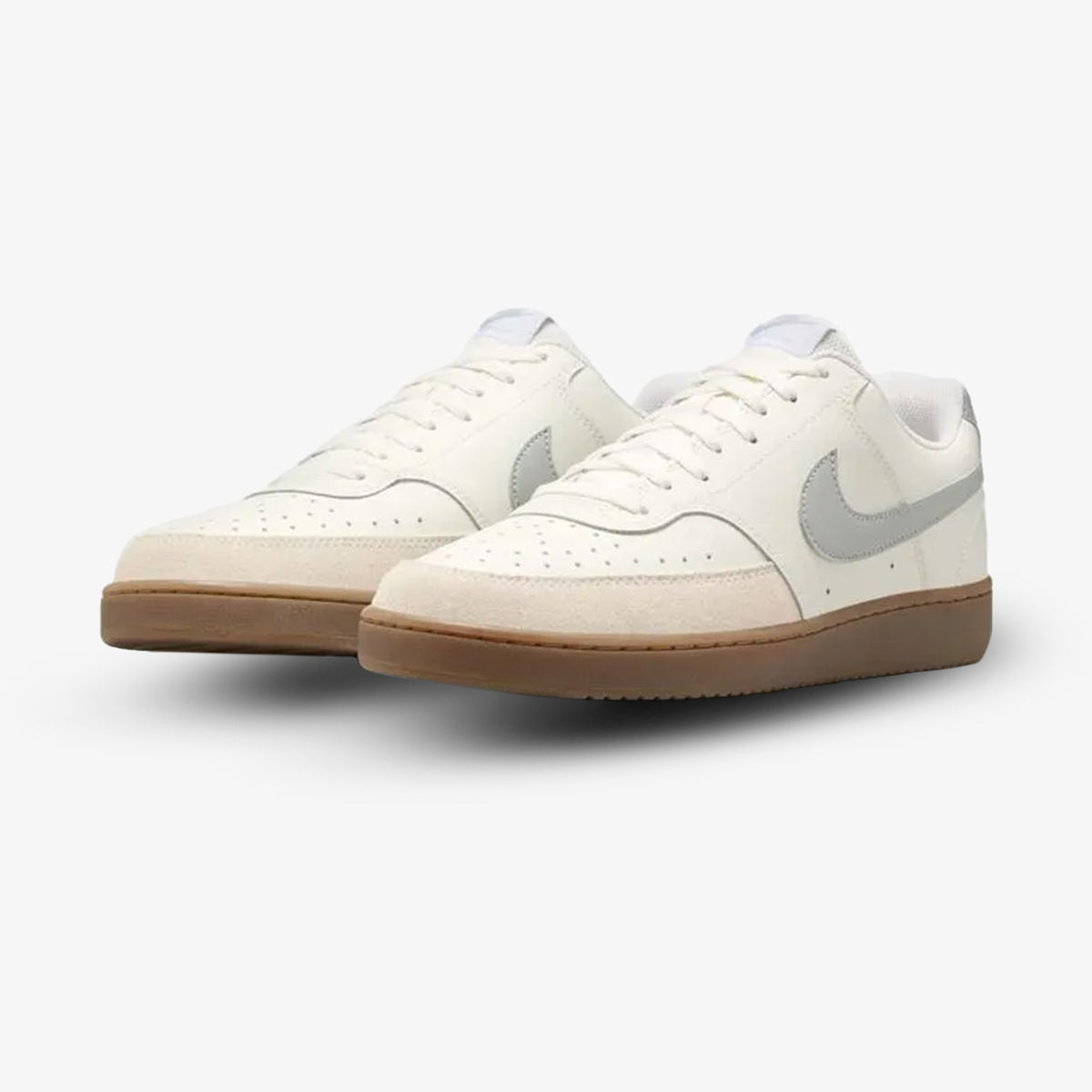 Tenis Nike Court Vision Low Hombre Blanco Gris