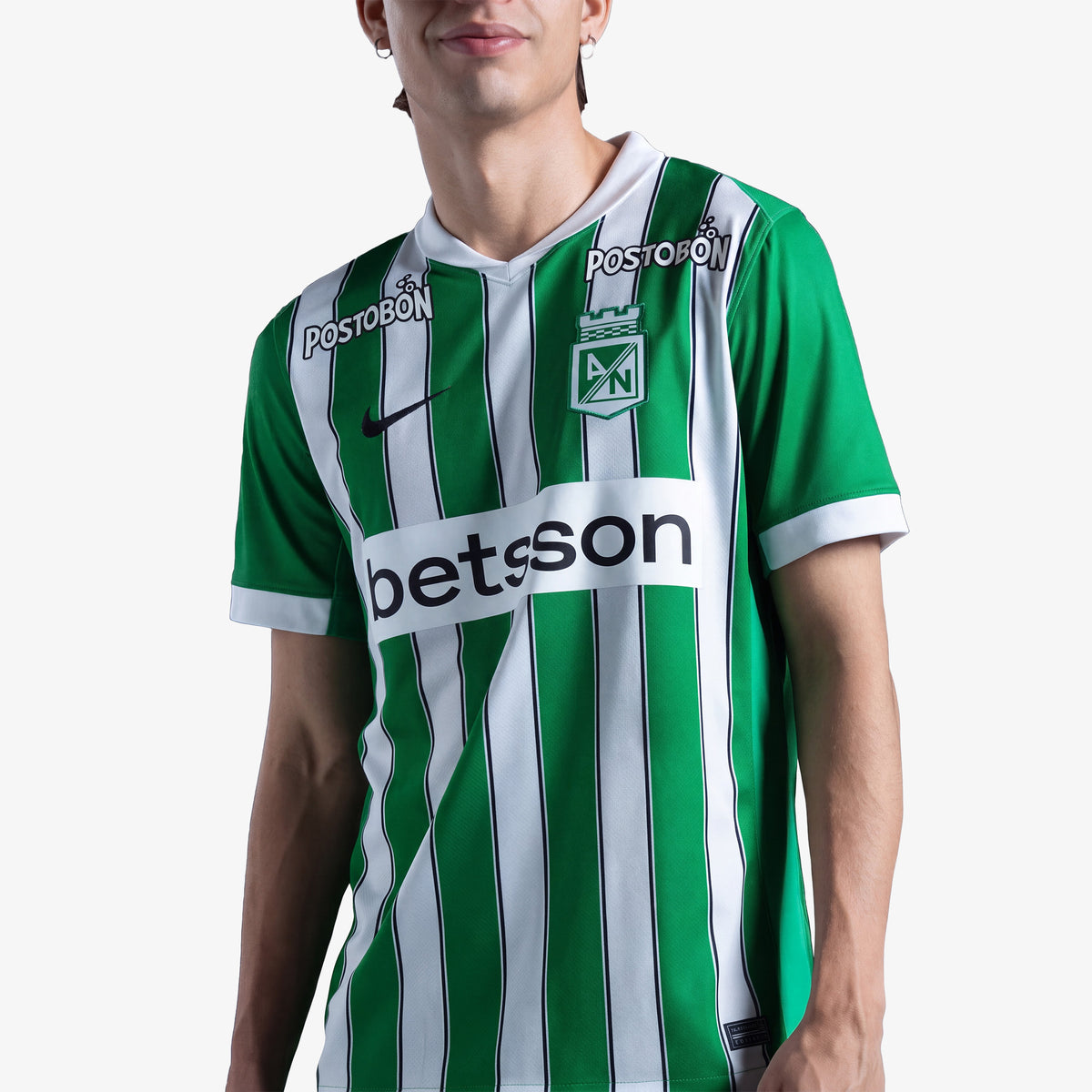 Camiseta Nike Nacional Hombre Verde Blanco