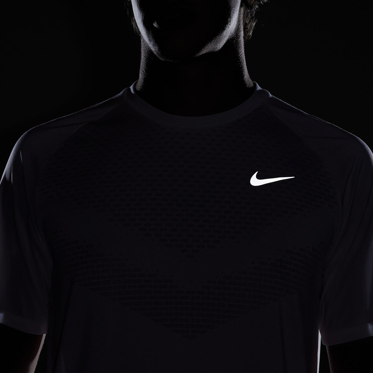Camiseta Nike Stride Hombre Blanco