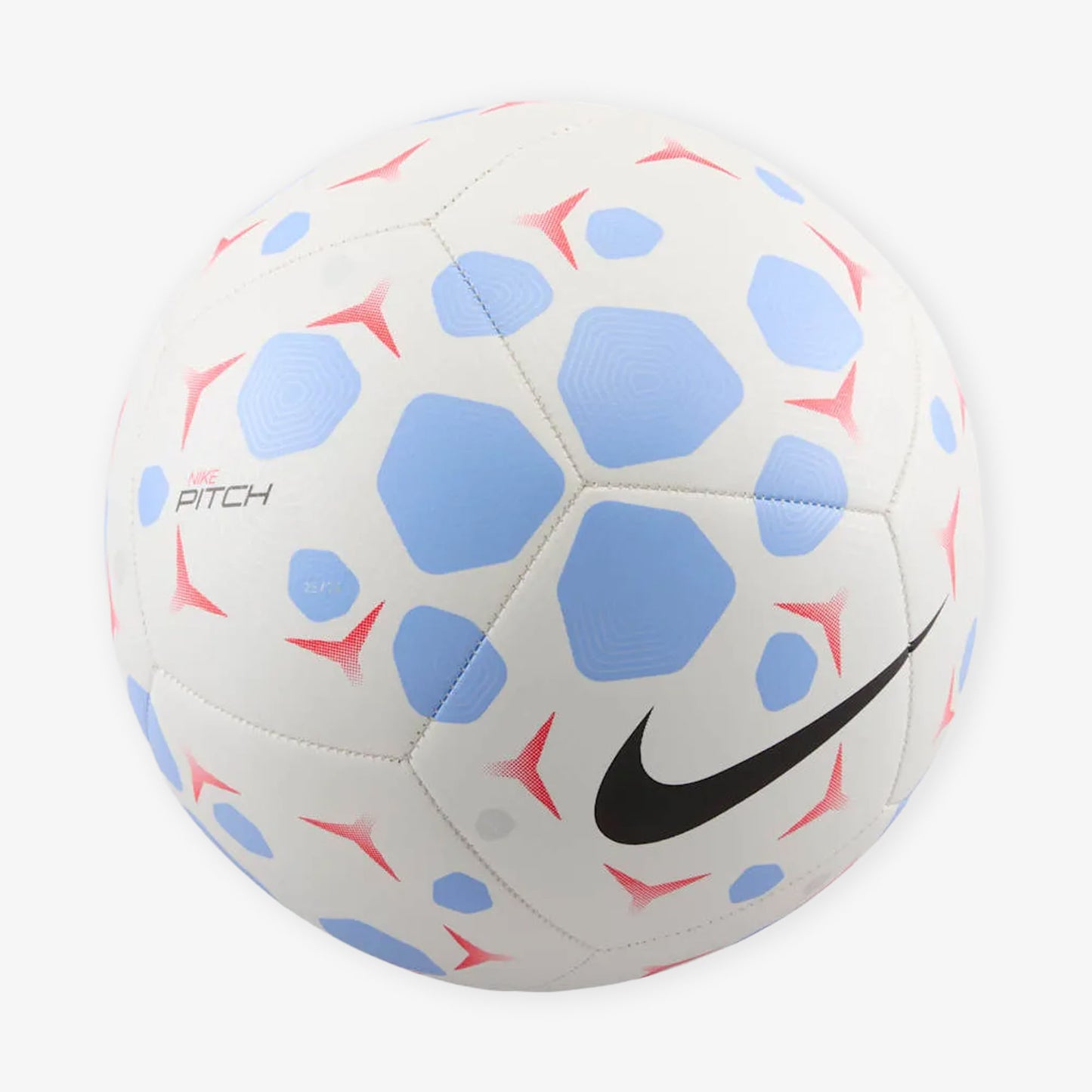 Balon Nike Pitch Unisex Blanco Azul Rojo