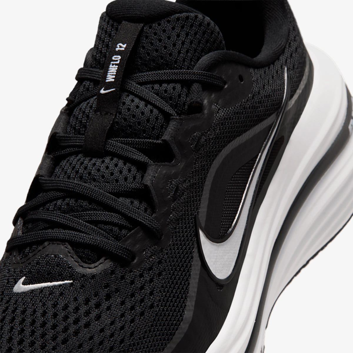 Tenis Nike Winflo 12 Hombre Negro Blanco