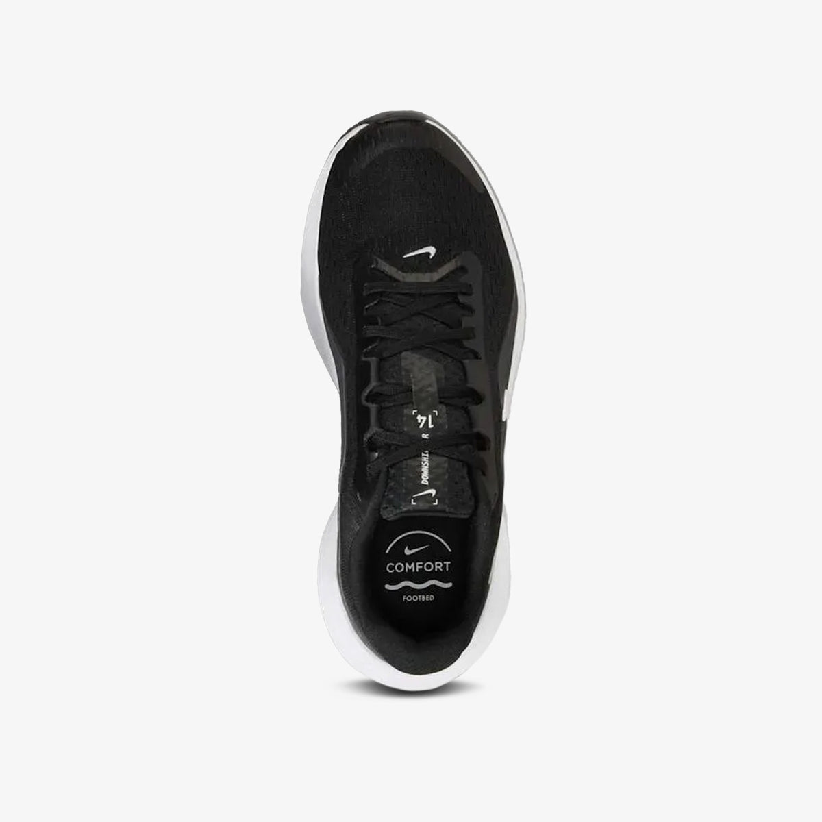 Tenis Nike Downshifter 14 Mujer Negro Blanco
