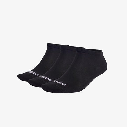 Medias Adidas 3 Pack Thin Linear Unisex Negro