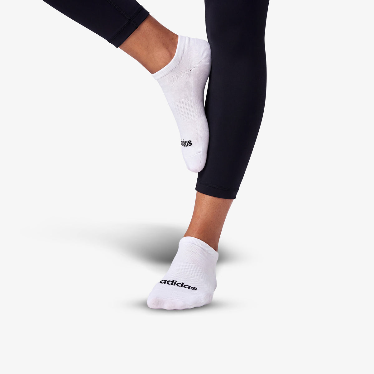 Medias Adidas 3 Pack Thin Linear Unisex Gris Blanco Negro