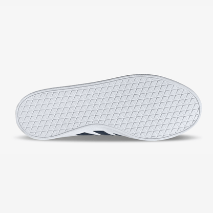 Tenis Adidas VL Court Base Hombre Blanco Azul