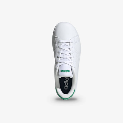 Tenis Adidas Advantage Base 2.0 Junior Blanco Verde
