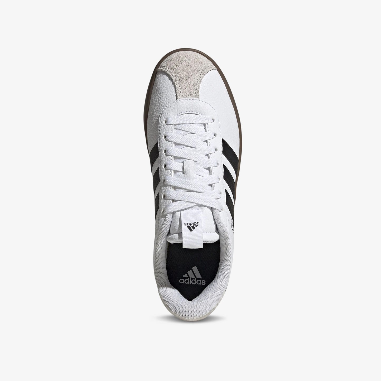 Tenis Adidas VL Court 3.0 Mujer Blanco Negro