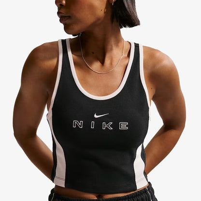 Top Nike Sportswear Mujer Negro Blanco