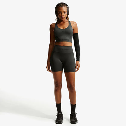 Lycra Nike Pro Seamless Mujer Gris