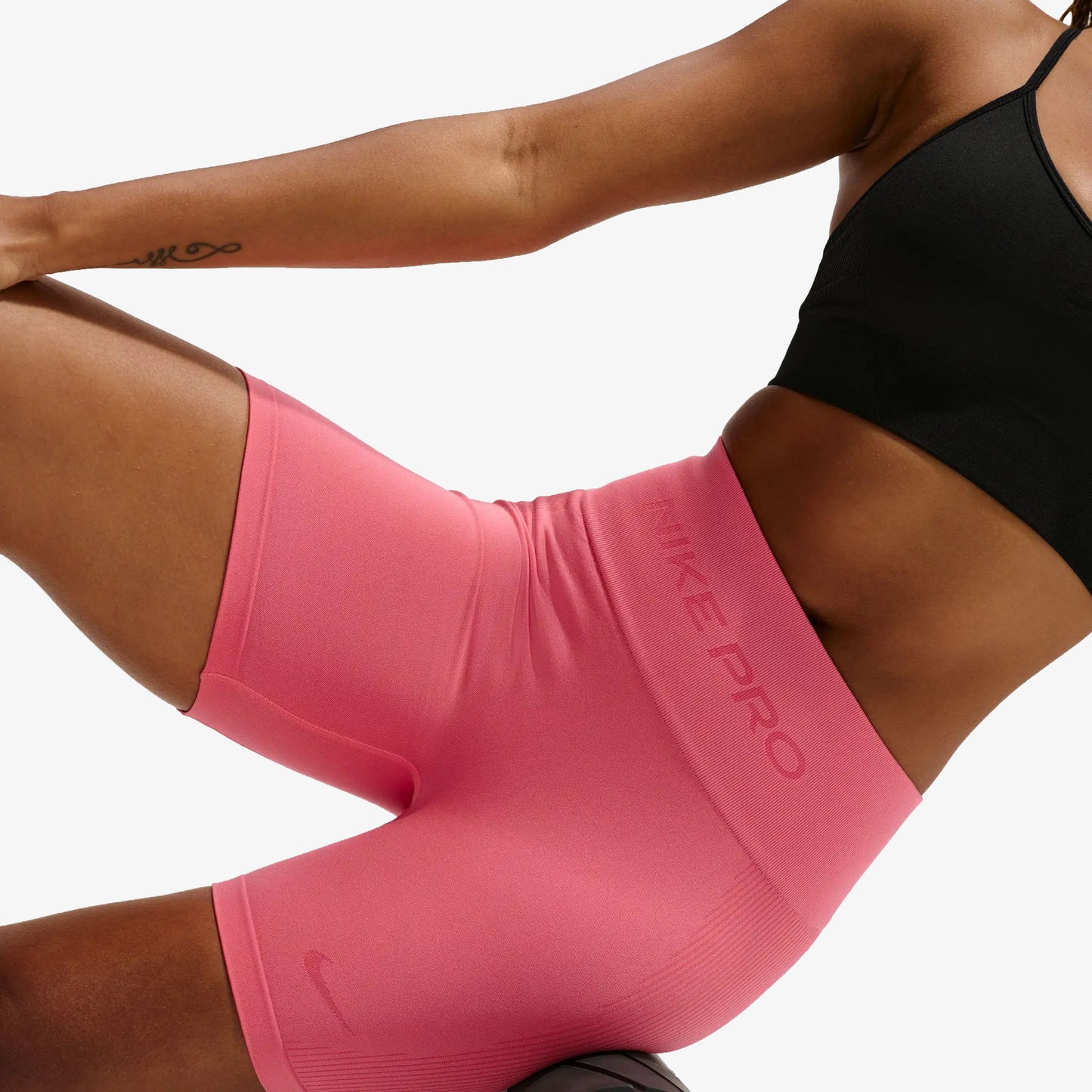 Lycra Nike Pro Seamless Mujer Rosa