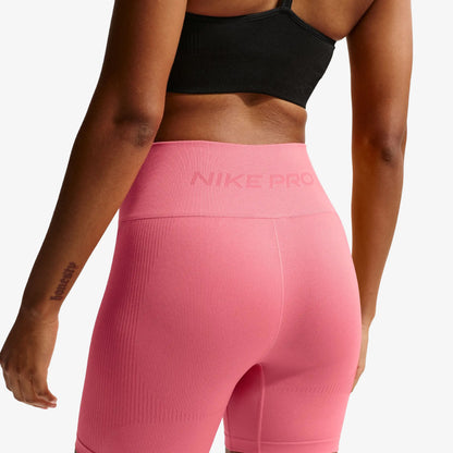Lycra Nike Pro Seamless Mujer Rosa