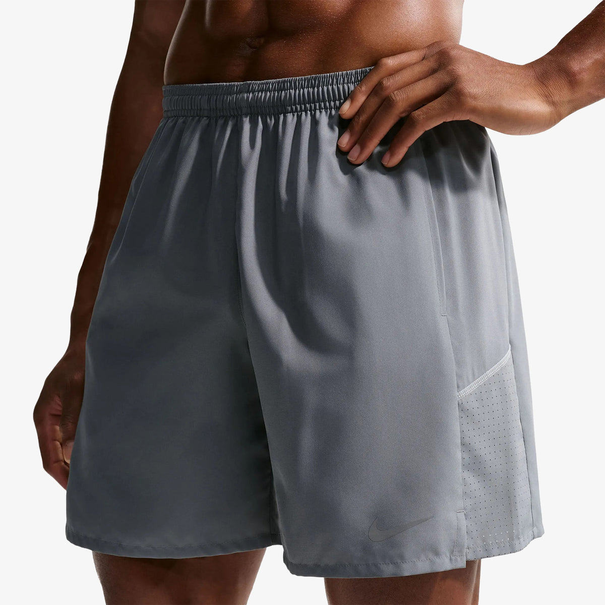 Pantaloneta Nike Df Miler 7Ul Hombre Gris