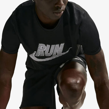 Camiseta Nike Hombre Negro/Estampado