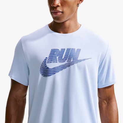 Camiseta Nike Hombre Azul/Estampado