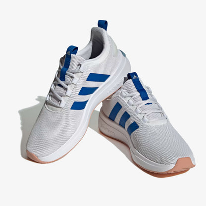 Tenis Adidas Racer TR23 Hombre Blanco Azul Amarillo