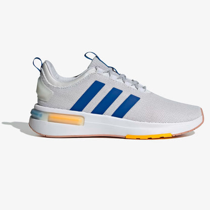 Tenis Adidas Racer TR23 Hombre Blanco Azul Amarillo