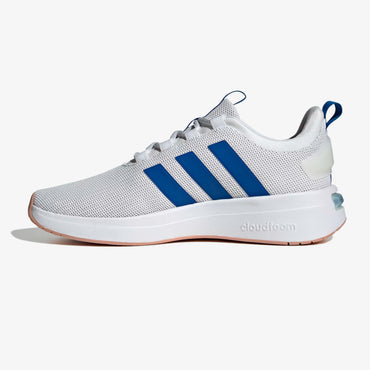 Tenis Adidas Racer TR23 Hombre Blanco Azul Amarillo