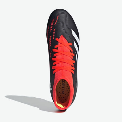 Guayos Adidas Predator Club Hombre Negro Rojo Azul