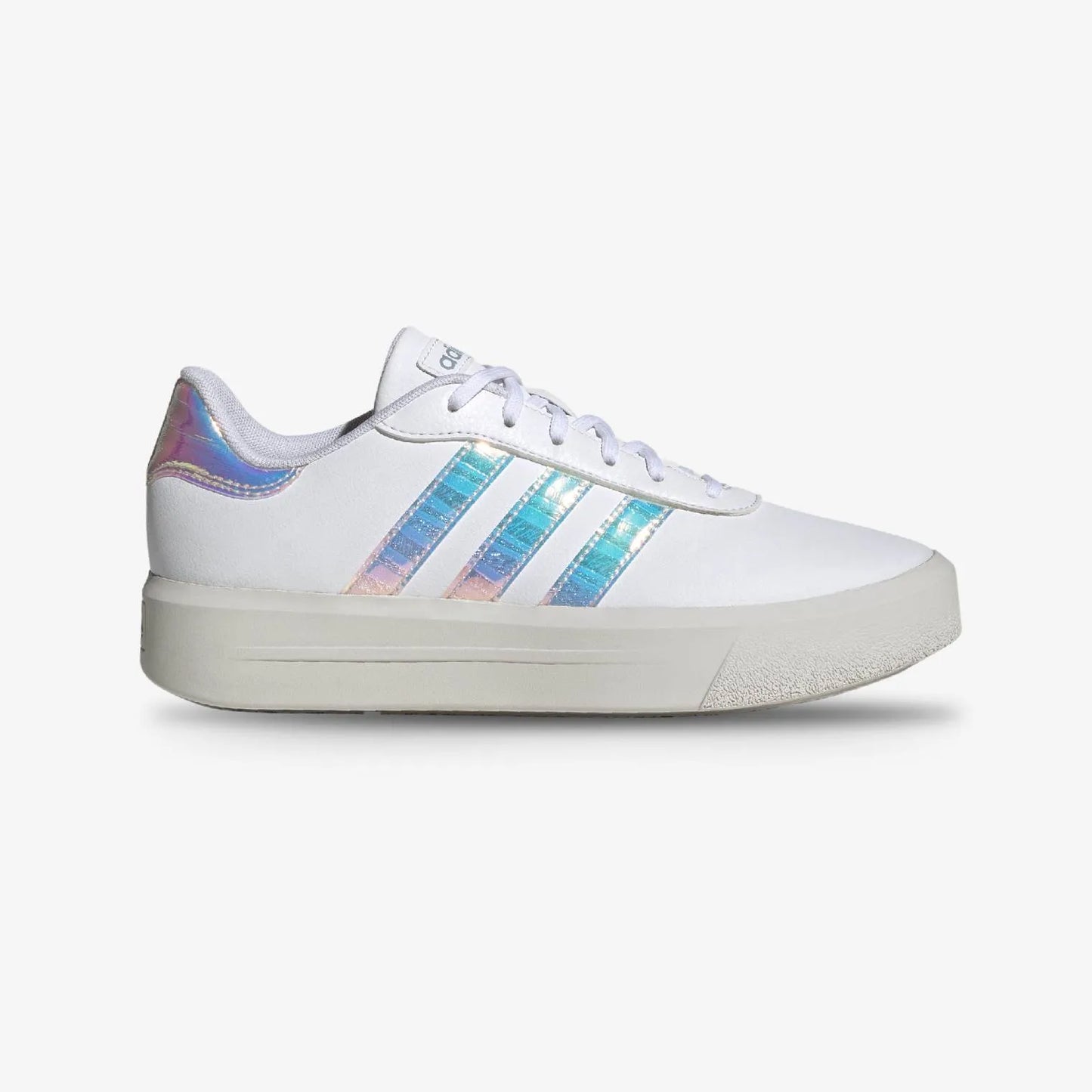 Tenis Adidas Court Platform Mujer Blanco Tornazol
